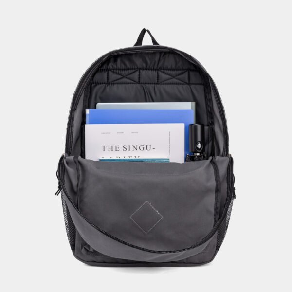 Fashion Backpack Gray Shoulders Bag