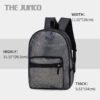 Fashion Backpack Black Big Travel Bag