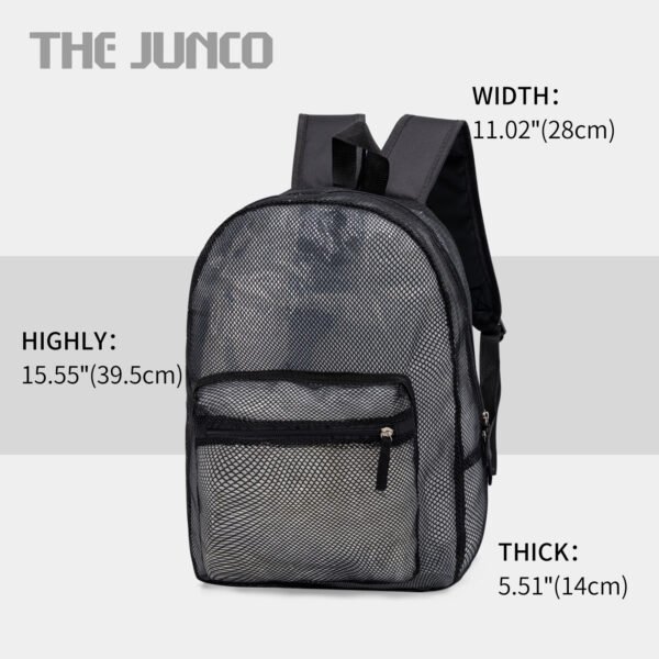 Fashion Backpack Black Big Travel Bag