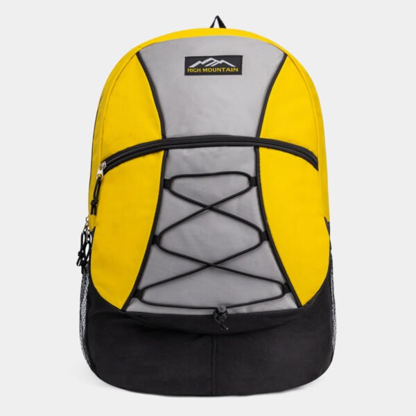 Fashion Backpack Yellow Color Travel Bag