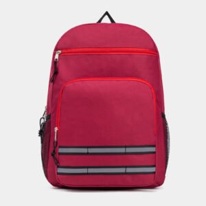 Fashion Backpack Red Color Travel Bag