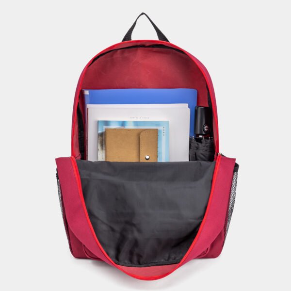 Fashion Backpack Red Color Travel Bag