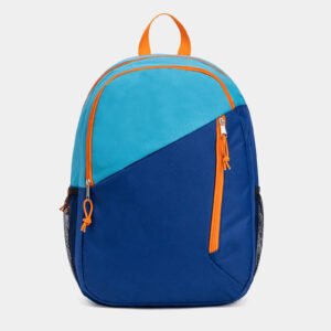 Fashion Backpack Splicing Blue Travel Bag