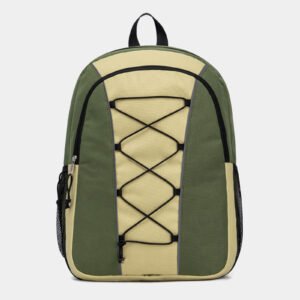Fashion Backpack Book bag Green Travel Bag