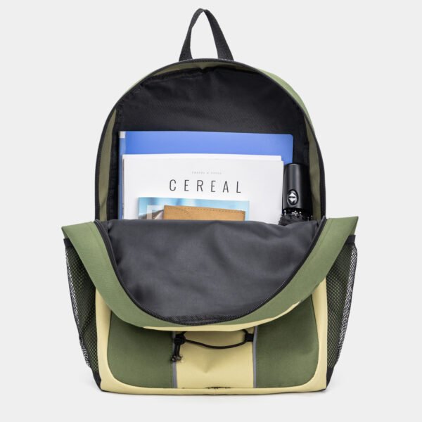 Fashion Backpack Book bag Green Travel Bag