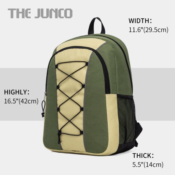 Fashion Backpack Book bag Green Travel Bag