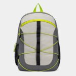 Fashion Backpack Splicing Grey Travel Bag