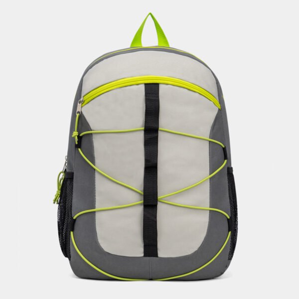 Fashion Backpack Splicing Grey Travel Bag