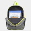 Fashion Backpack Splicing Grey Travel Bag