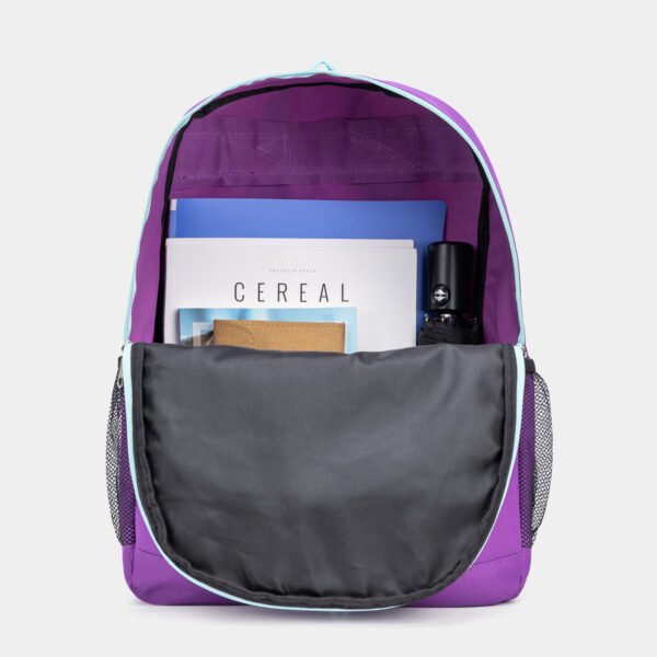 Fashion Backpack Purple Student Bag