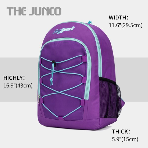 Fashion Backpack Purple Student Bag