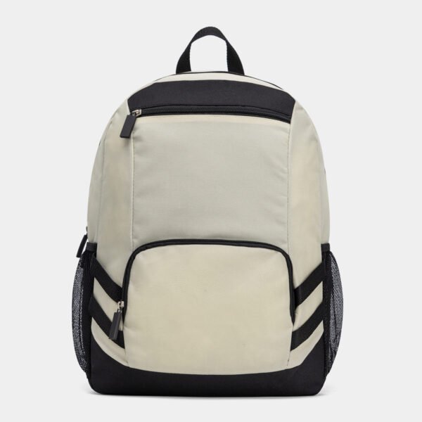 Fashion Backpack White Black Travel Bag