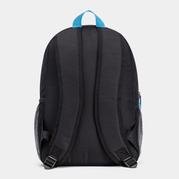 Fashion Backpack Black Blue Colour Block Travel Bag