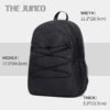 Fashion Backpack Black Travel Bag