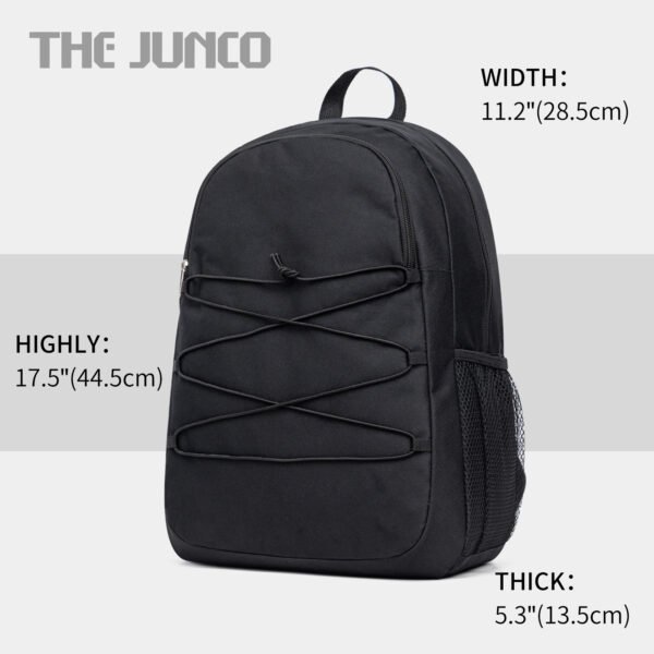 Fashion Backpack Black Travel Bag