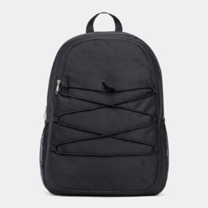 Fashion Backpack Black Travel Bag
