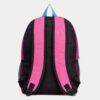 Fashion Backpack Pink Black Student Bag