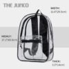 Fashion Outdoor Clear Backpack Travel Bag