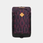 Outdoor Backpack Red Patterned Hiking Mountain Backpack