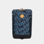 Outdoor Backpack Blue Leaves Hiking Mountain Backpack