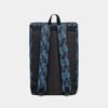 Outdoor Backpack Blue Leaves Hiking Mountain Backpack