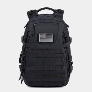 Outdoor Backpack Black Hiking Camping Tactical Backpack