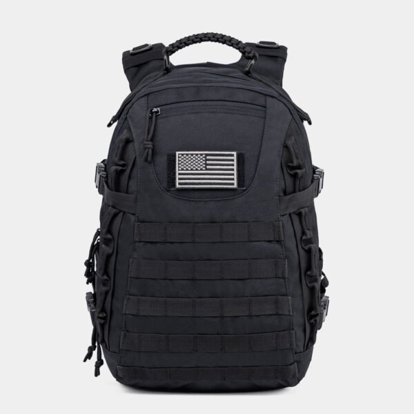Outdoor Backpack Black Hiking Camping Tactical Backpack