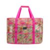 Flamingo Beach Tote Bag Large Mesh Pool Bag