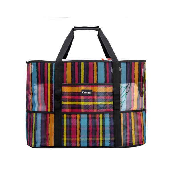 Large Mesh Beach Bag  Sandproof Quick Dry Tote