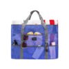 Solid Color Mesh Beach Bag Large Pool Tote