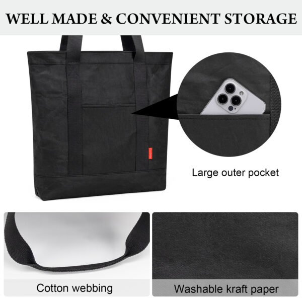 Fashion Washable Kraft Bags