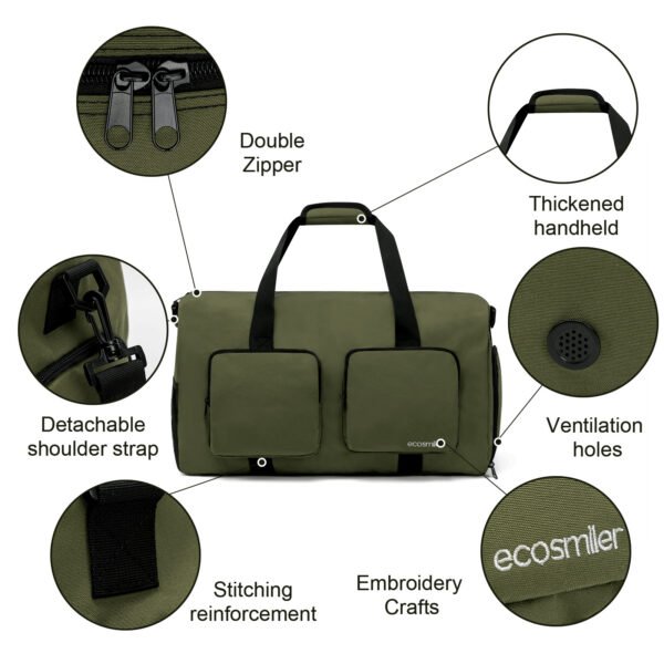 Fashion Simple Gym Workout Luggage Bags