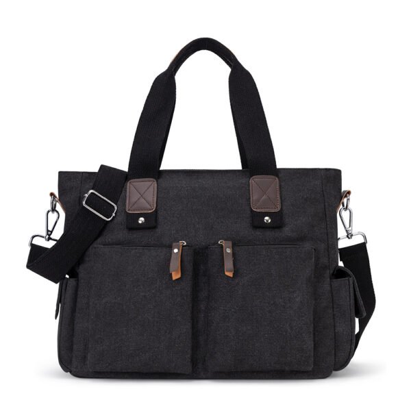 Personalized Multi-Functional Canvas Shoulder Tote Bag
