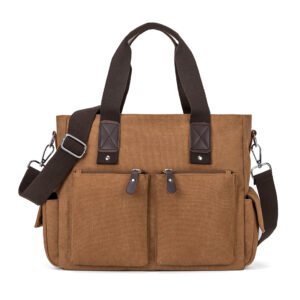 Personalized Multi-Functional Canvas Shoulder Tote Bag