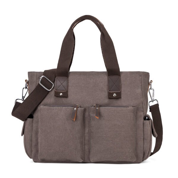 Personalized Multi-Functional Canvas Shoulder Tote Bag