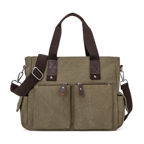 Personalized Multi-Functional Canvas Shoulder Tote Bag