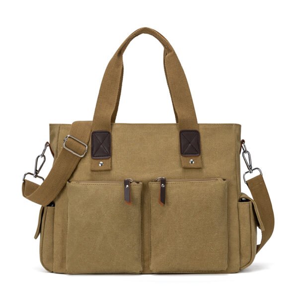 Personalized Multi-Functional Canvas Shoulder Tote Bag