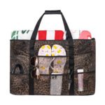 Breathable Mesh Beach Tote Multi Pocket Design