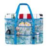 Breathable Mesh Beach Tote Multi Pocket Design