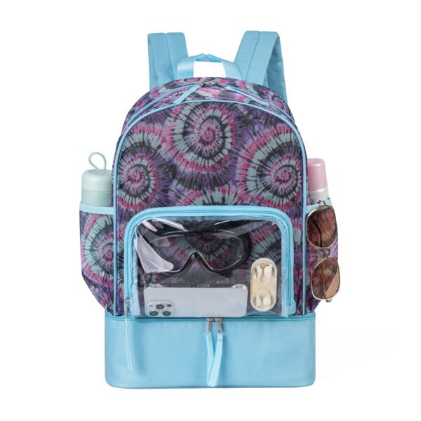 Breathable Mesh Beach Backpack Multi Pocket Design