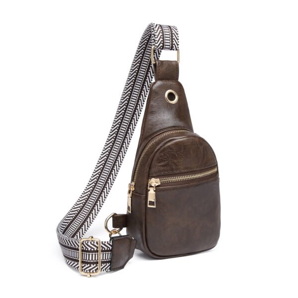 Women's Reversible Chest Bag Fashion Backpack