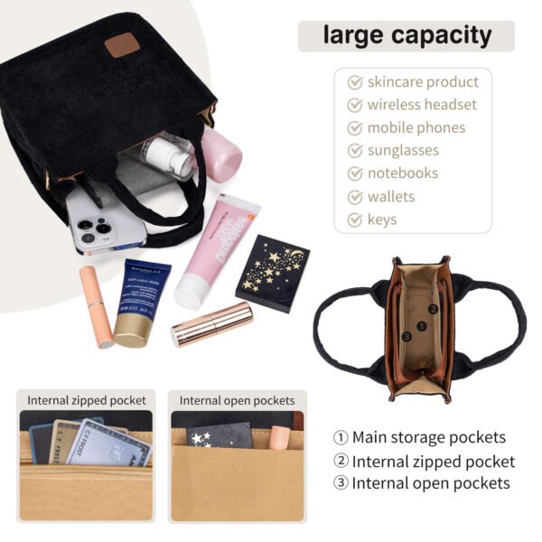 High quality Corduroy tote bag
