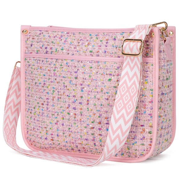 Fashion colourful lady tote bag