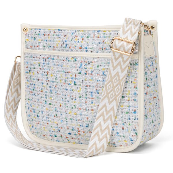 Fashion colourful lady tote bag