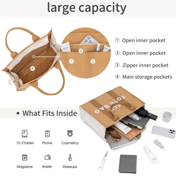 Kraft Paper Good Quality Tote Bag