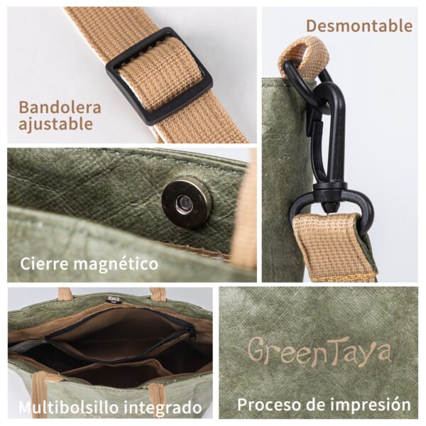 BP02031 tyvvek tote bag (3) Fashion Tyvek Tote Bag Women Bag