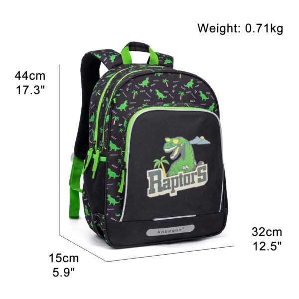 Students bookbag dinosaur backpack