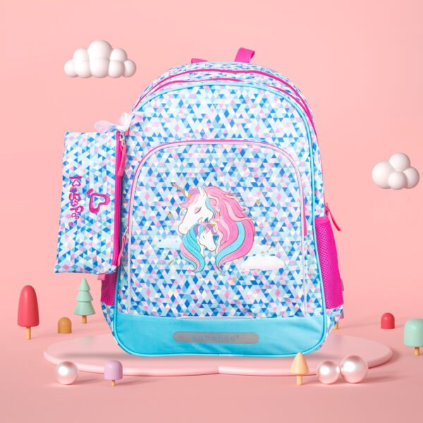 Students bookbag cartoon backpack