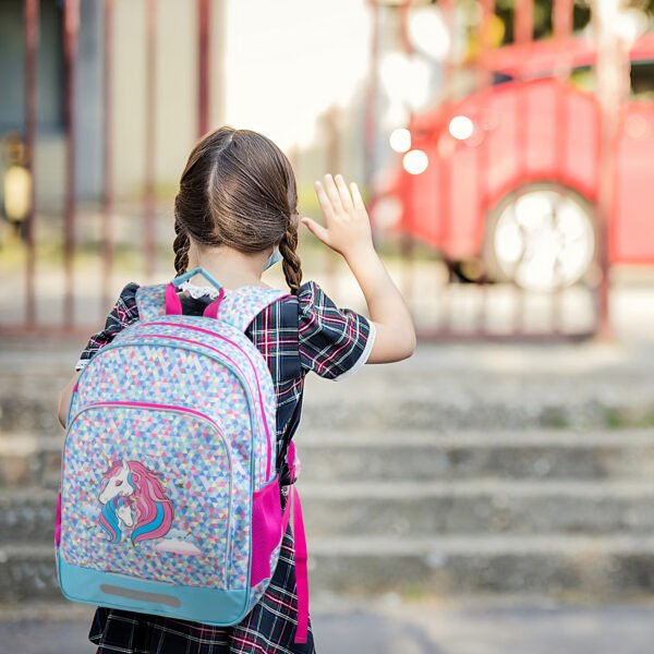 Students Bookbag Cartoon Backpack