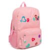 Students bookbag pink-blue backpack
